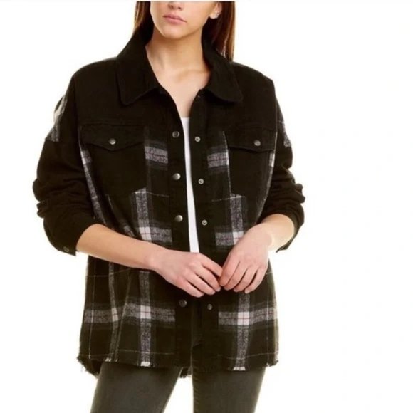 Vintage Havana Jackets & Blazers - Vintage Havana Twill Plaid Shirt Jacket - NWT